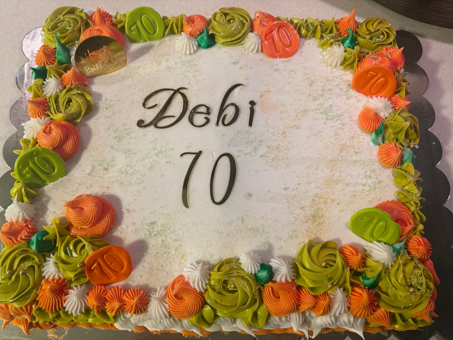 Full Sheet Decorative Cake image 1