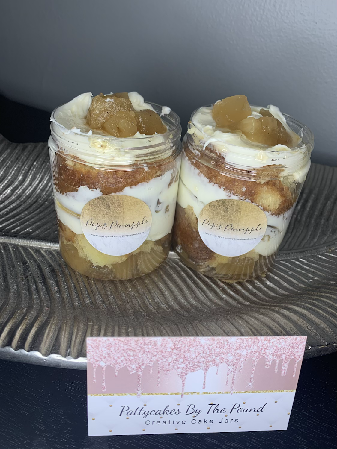 Pop’s Pineapple Rum Cake Jar image 0