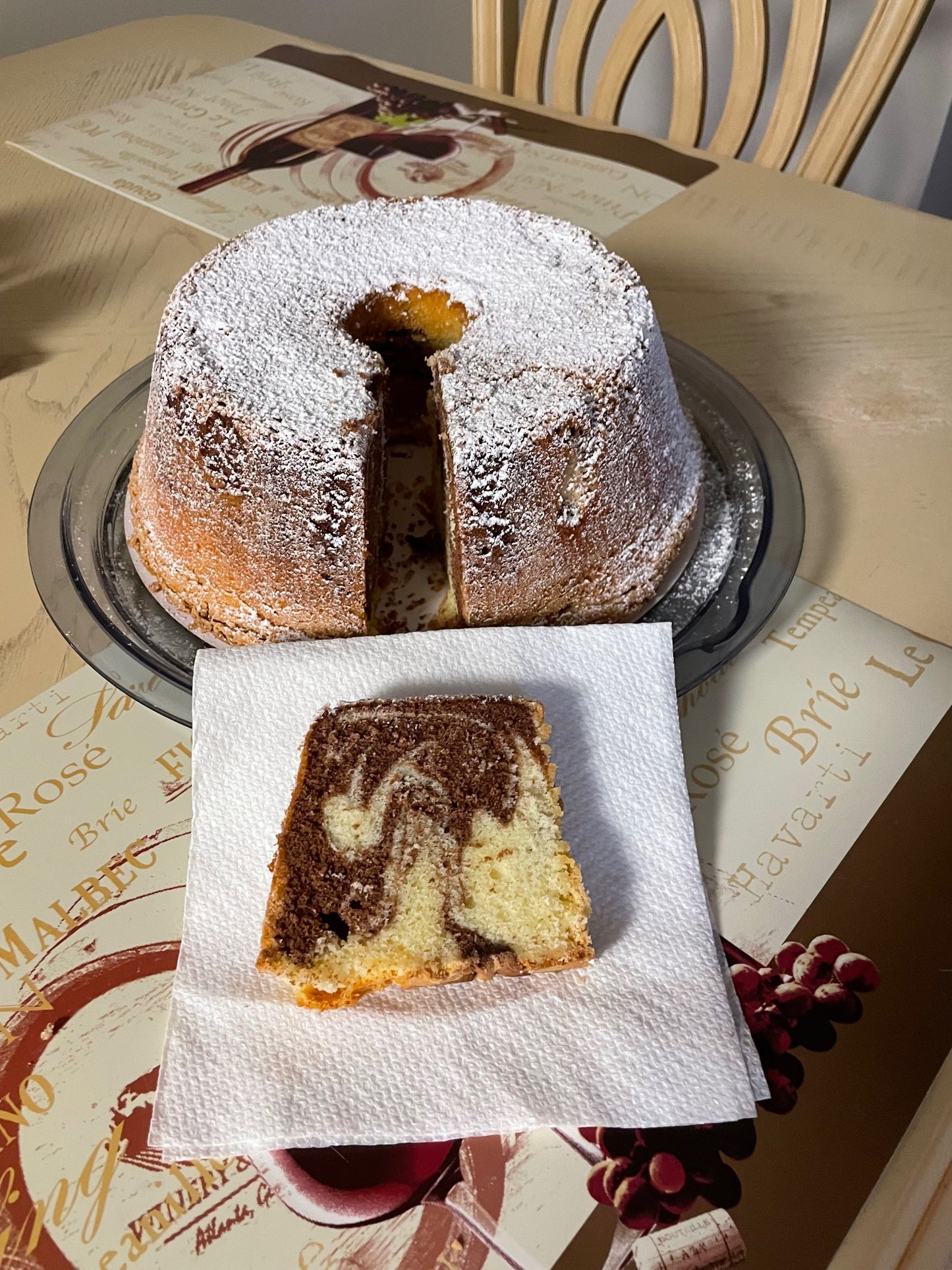 Marble SourCream Poundcake image 0