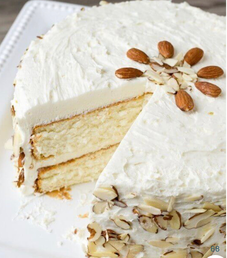 Almond Buttercream Cake image 0