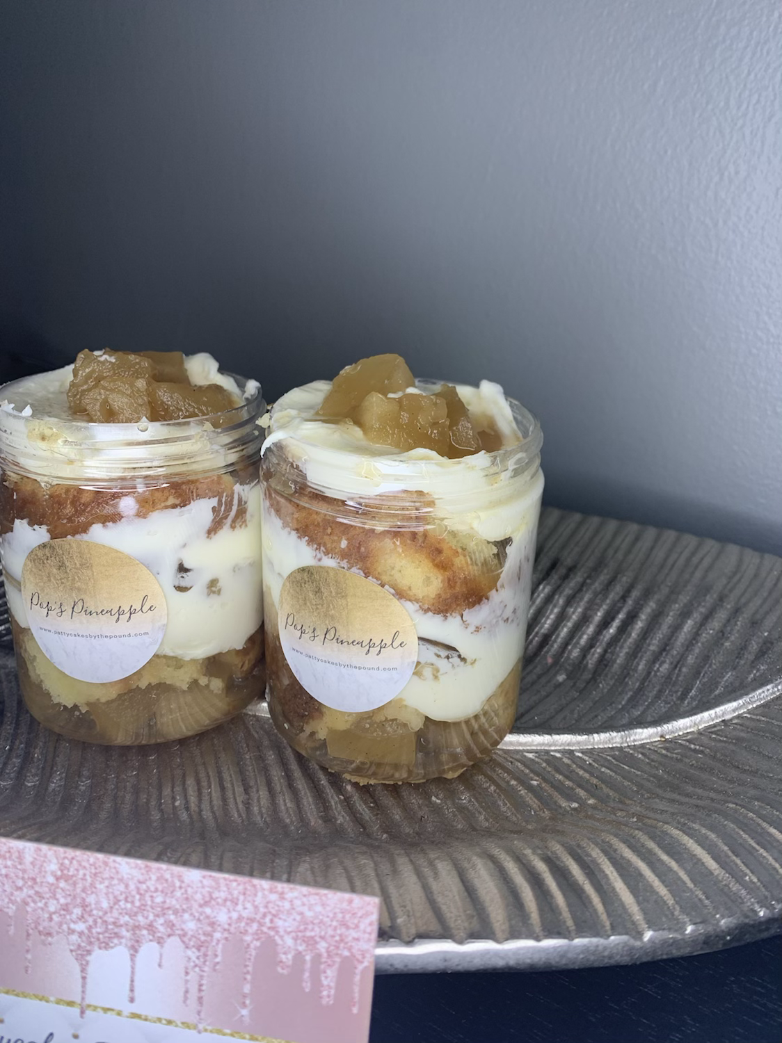 Pop’s Pineapple Rum Cake Jar image 1